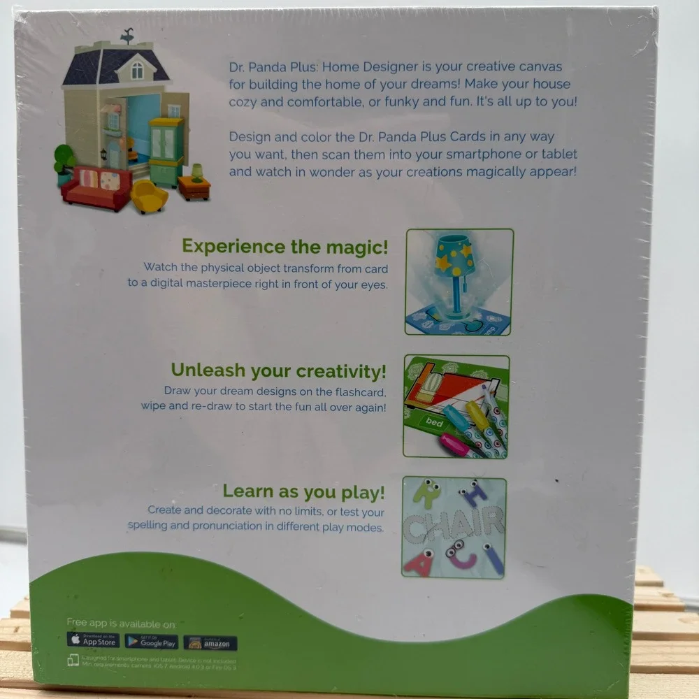 Dr. Panda Plus Home Designer AR Creative Learning‎ Kit Kids NWT One Size